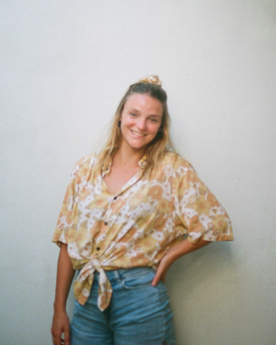 Chemise floral hippie mixte kacang