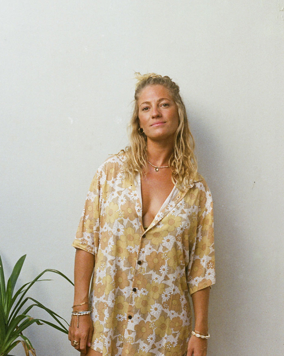 Unisex floral shirt