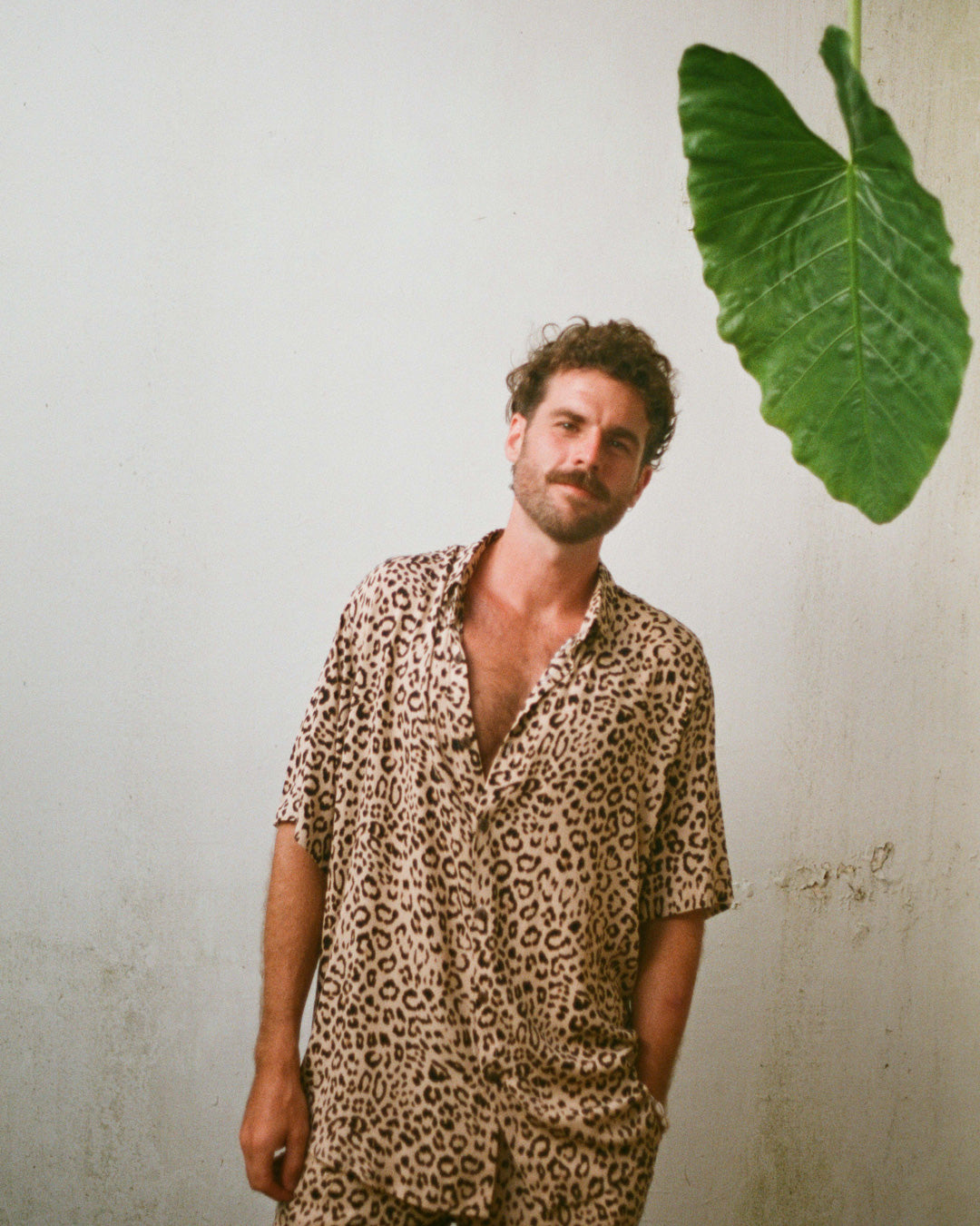 chemise peau léopard kacang