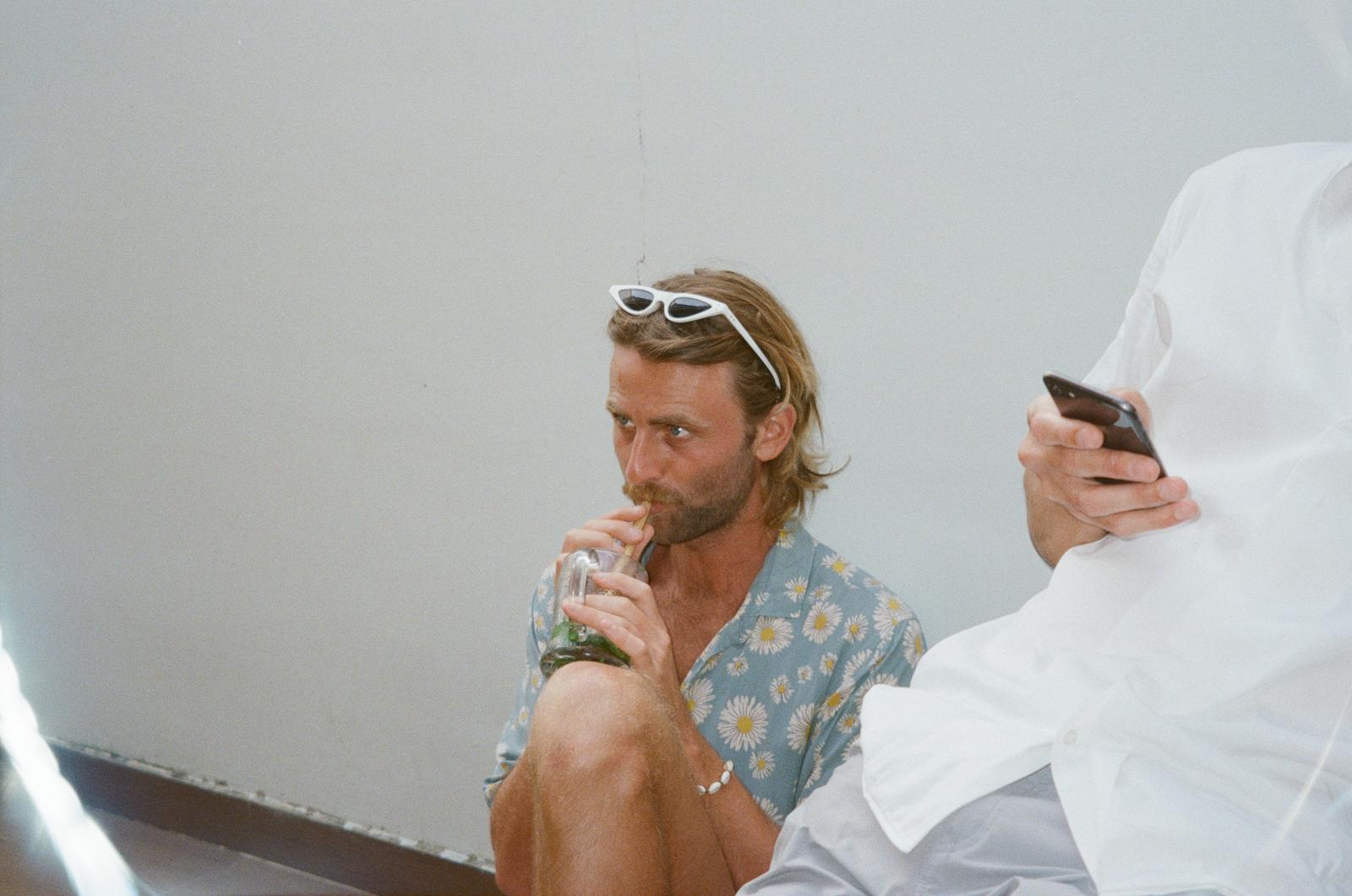 Chemise marguerites mixte