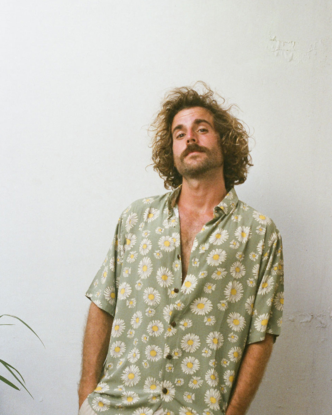 Chemise marguerites mixte