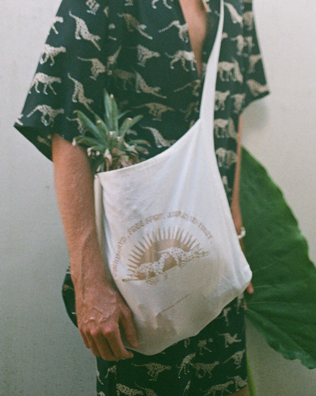 Curious Cheetahs Tote Bag x @salty.vision