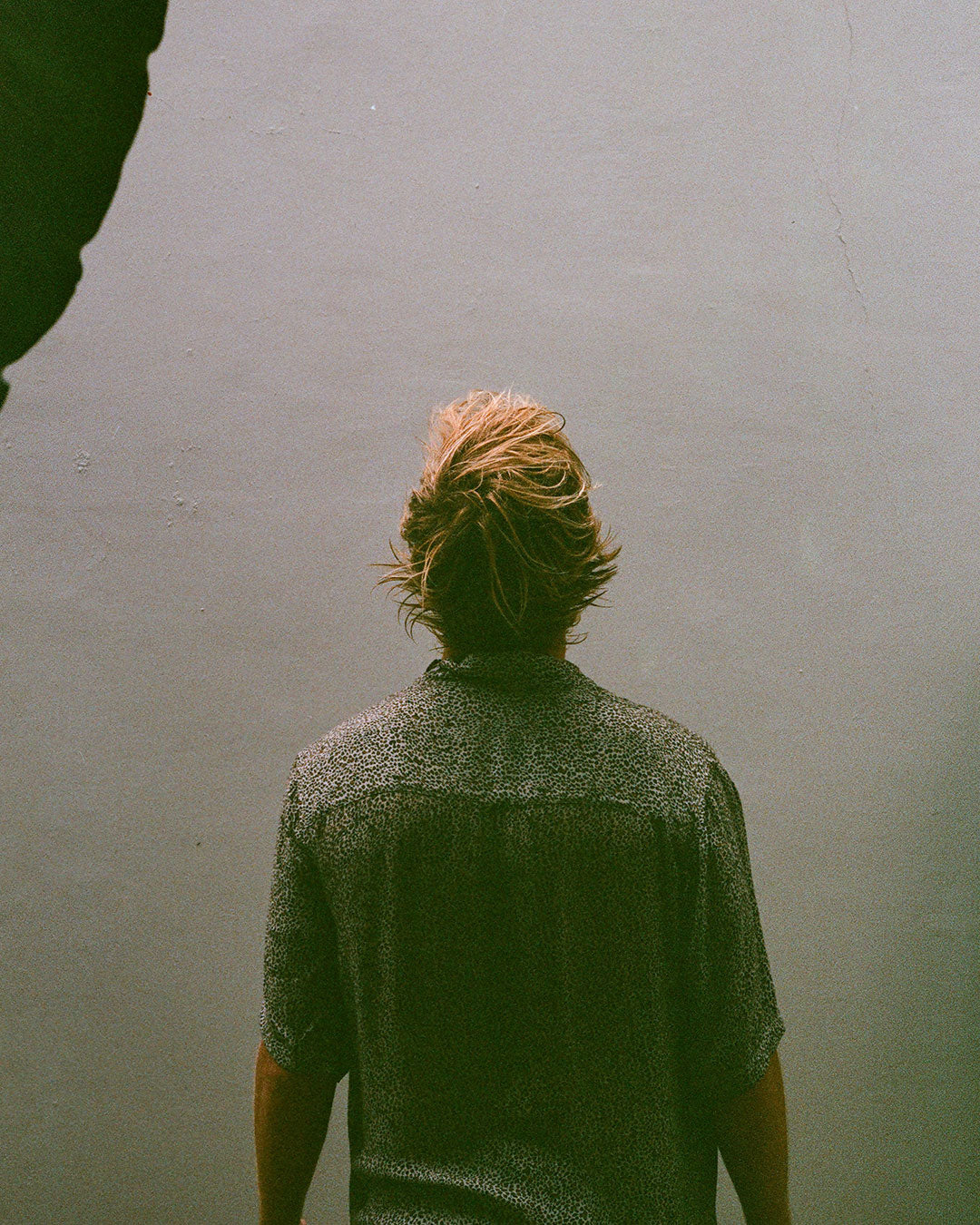 chemise mixte imprimé peau de léopard kacang