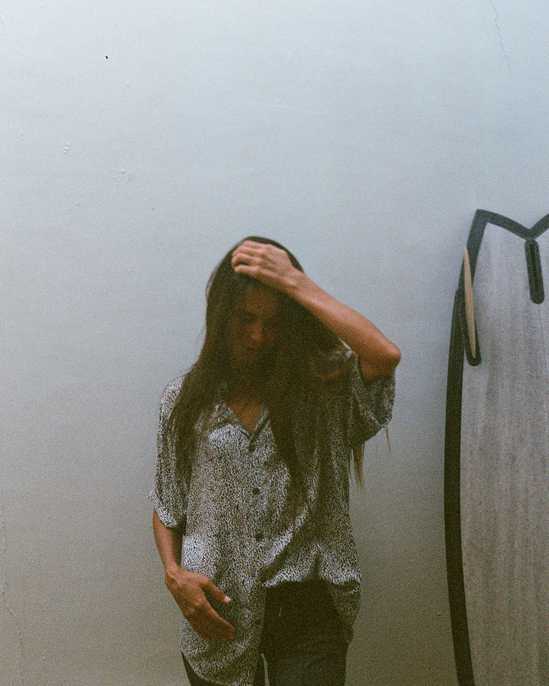 chemise imprimé léopards kacang