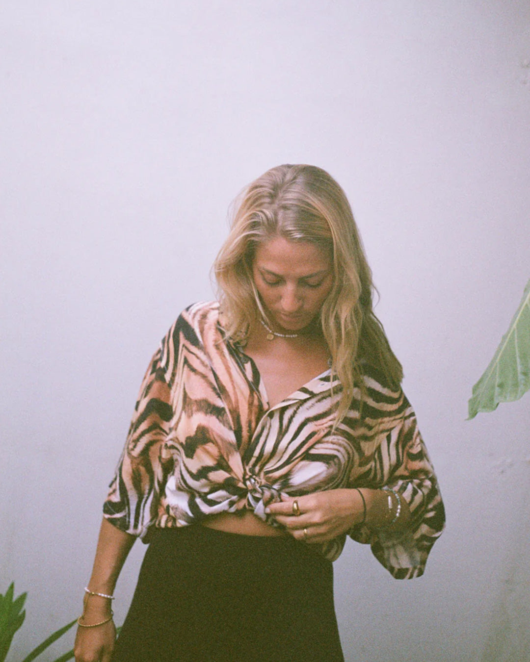 Unisex tiger skin shirt