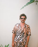 Chemise peau de tigre mixte kacang
