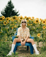 Chemise floral hippie mixte kacang