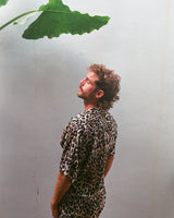chemise sauvage imprimé lion léopard cougar kacang